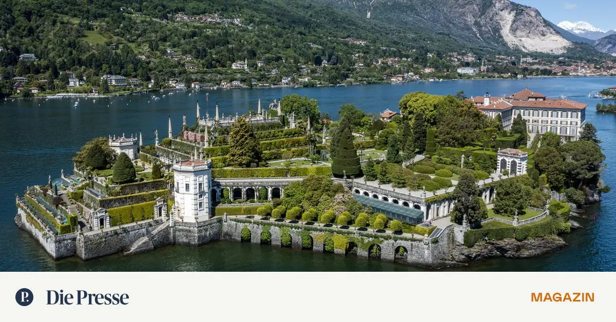 Die berühmten Grotten der Isola Bella und ihr Auftauchen in einer